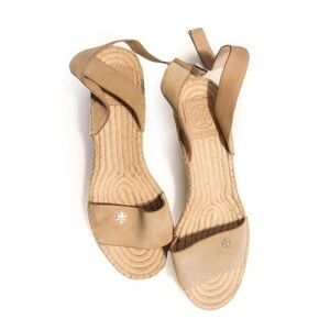 Tory Burch Suede Wedges